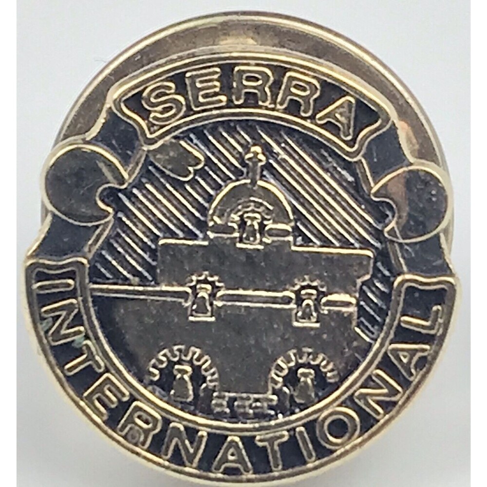 Serra International Vintage Pin Small